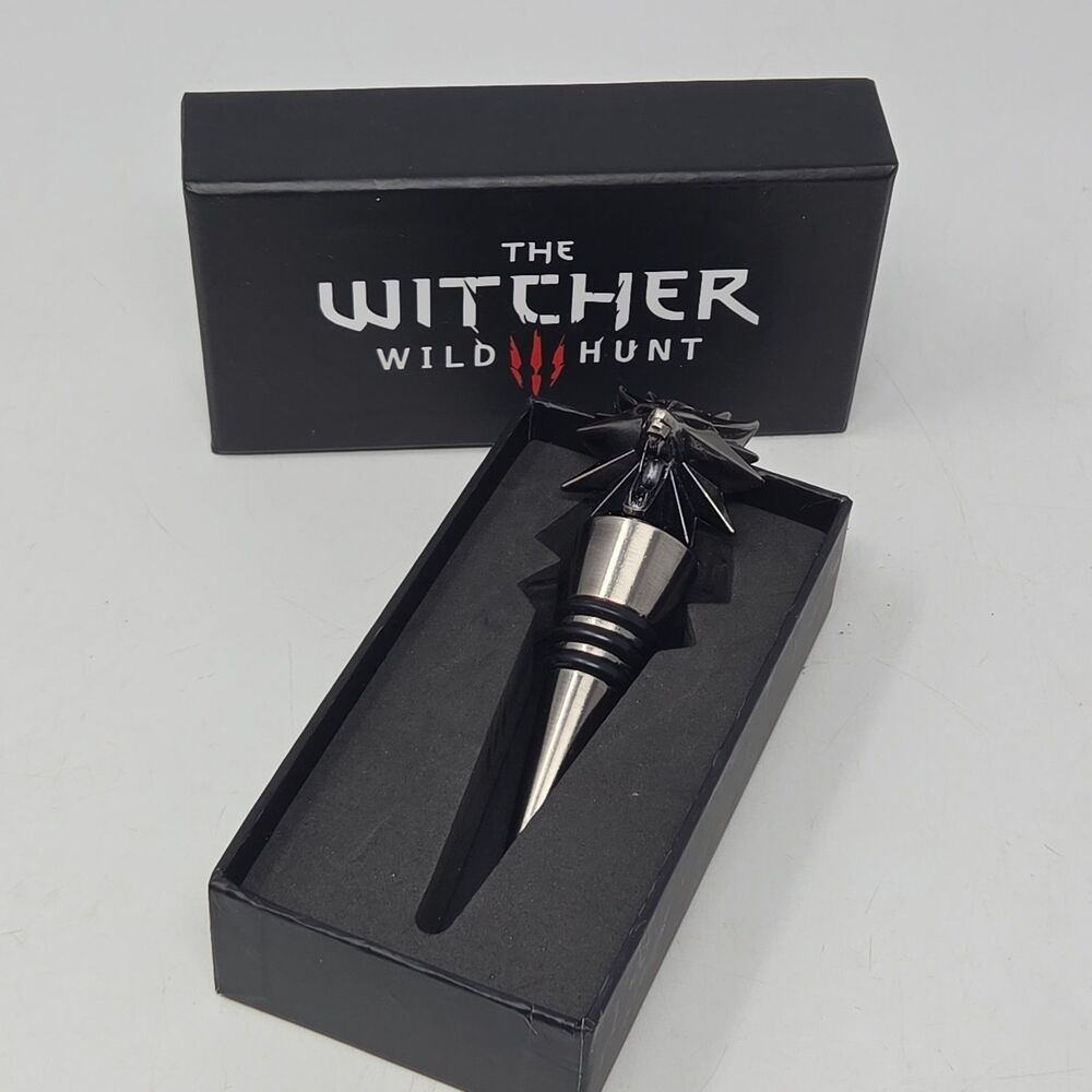 The Witcher 3 Wild Hunt Wine Bottle Stopper Loot Crate Cork Exclusive